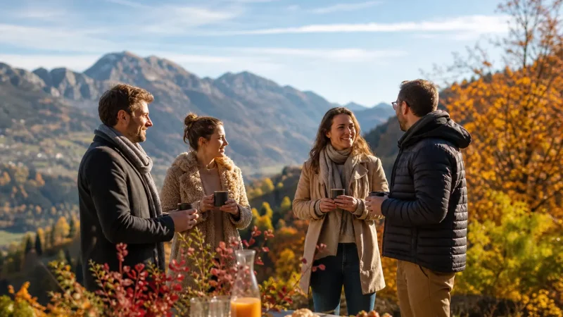 Automne en montagne : organiser un séminaire pendant la saison des couleurs