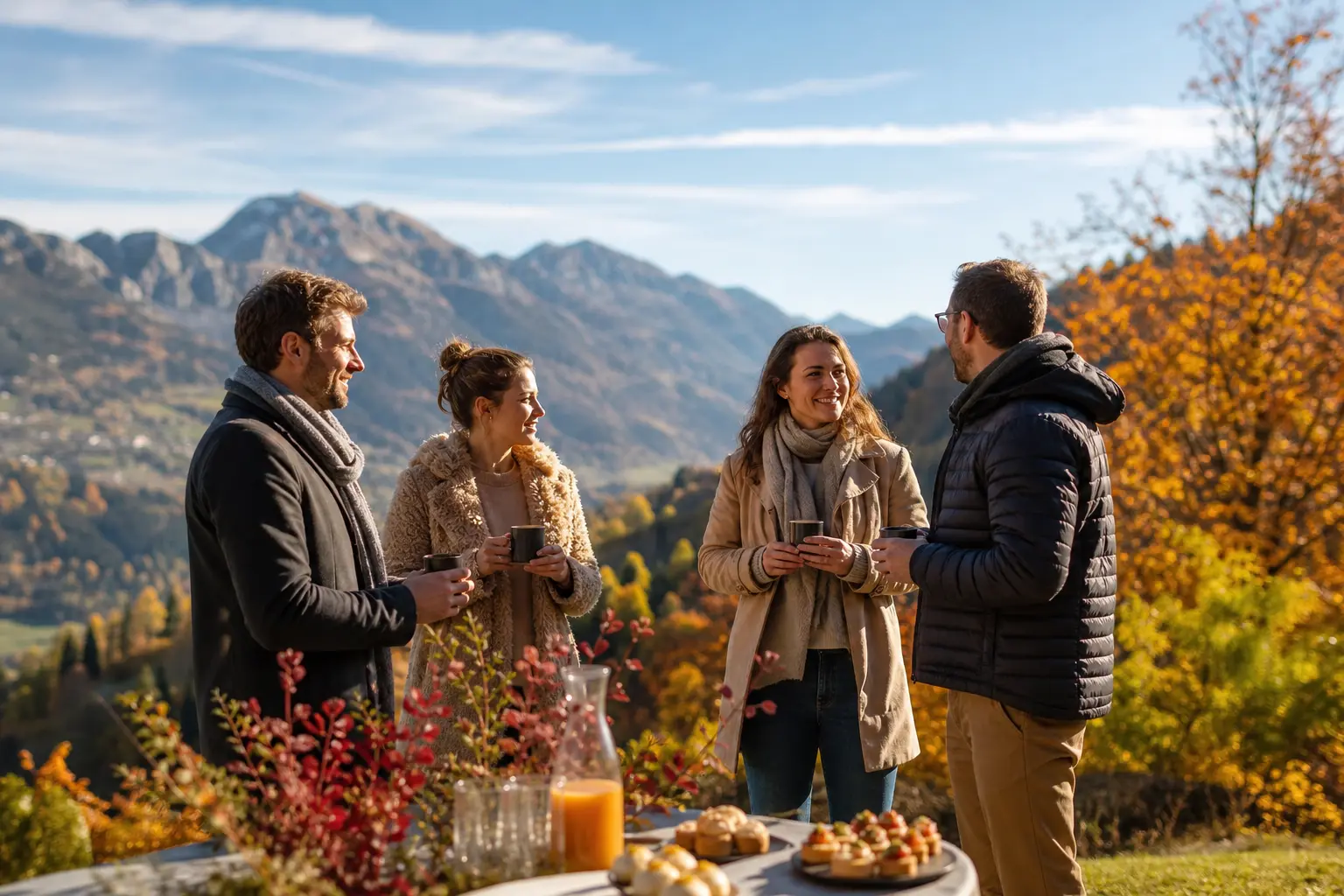 Automne en montagne : organiser un séminaire pendant la saison des couleurs